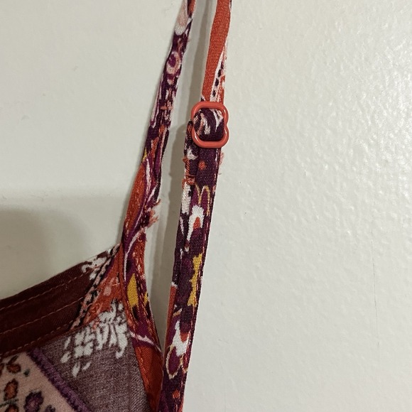 American Eagle Women's Sleeveless Boho Bandana Summer Mini Dress Size XS - Picture 7 of 8